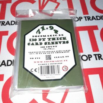 130pt Thick Card Sleeves (100 Stück) - Docsmagic