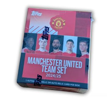 Topps 2024-25 Manchester United Team Set Box