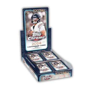 Topps 2024 Football NFL Chrome Hobby Box