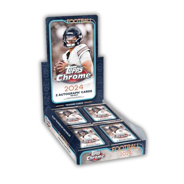 Topps 2024 Football NFL Chrome Hobby Box