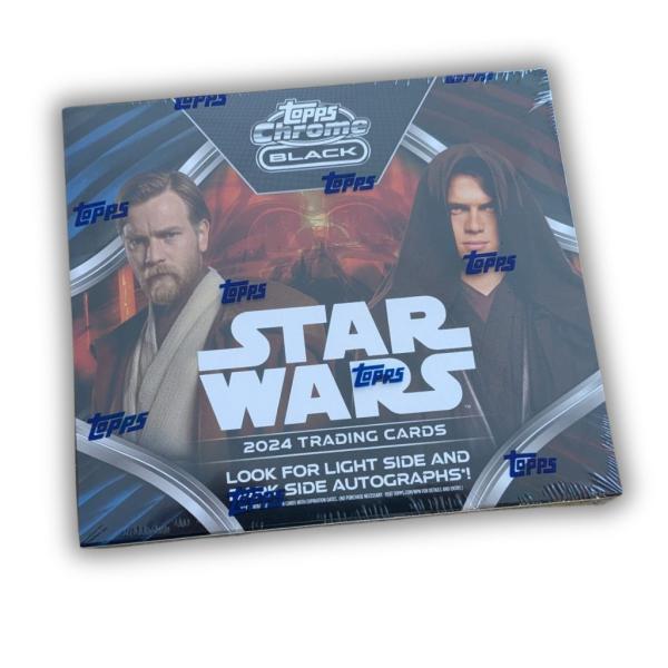 Topps 2024 Star Wars Chrome Black Hobby Box